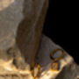 Rectangle Glister Huggie Earrings, thumbnail 2 of 4