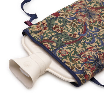 William Morris Golden Lily Large Hot Water Bottle, 4 of 5