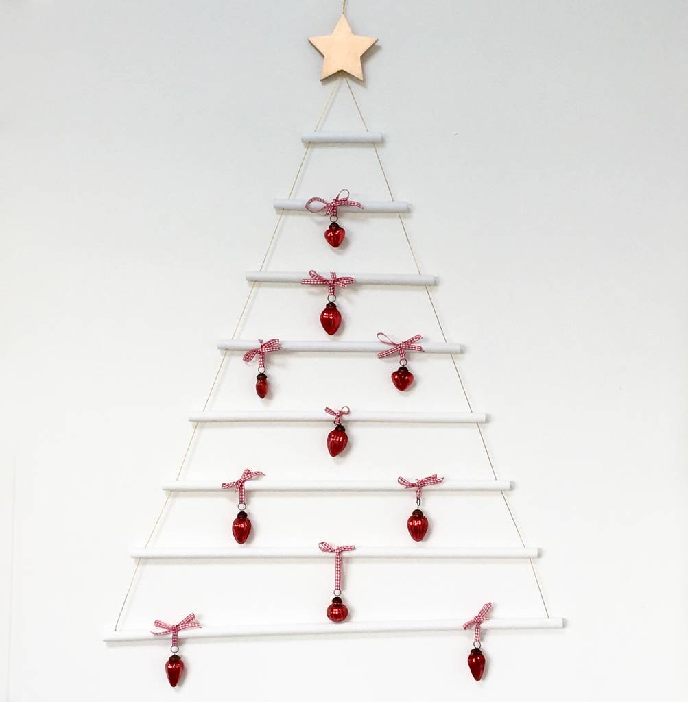 Wooden Hanging Christmas Tree, 1 of 7