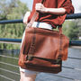 Personalised Leather Classic Satchel, thumbnail 1 of 12