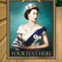 Queen Elizabeth 2nd Home Pub Sign / Man Cave Sign, thumbnail 3 of 8