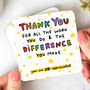 'You Are So Appreciated' Coaster, thumbnail 1 of 1