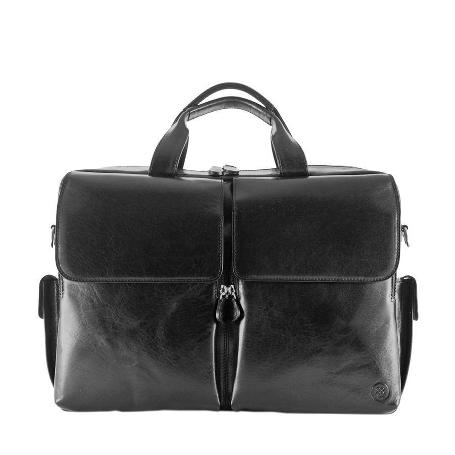 business briefcase leather