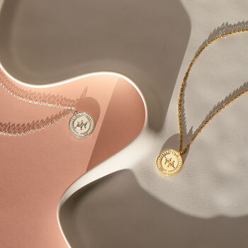 Sterling Silver Modern Talisman Necklace, 4 of 8