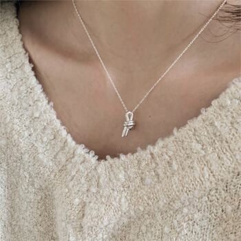 Knot Of Friendship Pendant Necklace, 5 of 7