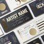 Personalised Gold Foil Concert Ticket Gift Voucher, thumbnail 9 of 9