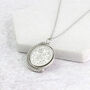 70th Birthday 1954 Lucky Sixpence Spinner Necklace, thumbnail 8 of 10