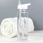 Personalised Floral Initial Water Bottle Gift, thumbnail 2 of 2