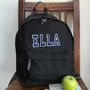 Personalised Applique Name Backpack All Colours, thumbnail 2 of 11
