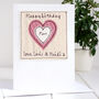 Personalised Heart Birthday Or Anniversary Card For Her, thumbnail 1 of 12