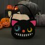 Felt Halloween Cat Bag, thumbnail 1 of 2