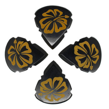 Arrow Tones Tribal Mixed Tin Of Four Guitar Picks, 2 of 8