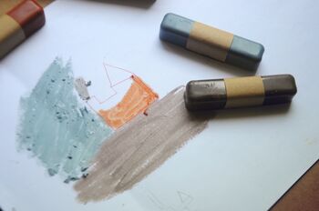 Non Toxic Oil Pastels For Kids In Soft Pastel Colours, 4 of 5