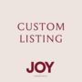 Custom Listing Order Upgrade, thumbnail 1 of 3