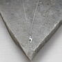 Sterling Silver Shiny Bolt Necklace, thumbnail 1 of 8