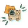 Eco Wooden Lorry Plate, thumbnail 4 of 4