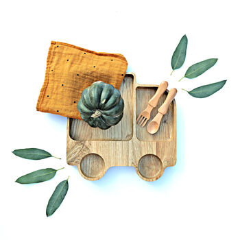 Eco Wooden Lorry Plate, 4 of 4