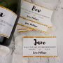 Will You Be My Bridesmaid Mini Champagne Label B And G, thumbnail 2 of 4