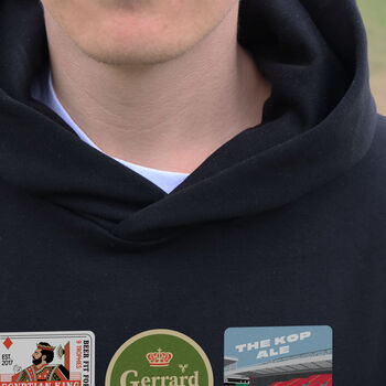 Liverpool Beer Mats Hoodie, 3 of 6
