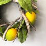 Decorative Lemon Wreath, thumbnail 3 of 3