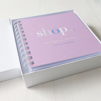 Personalised Shopping Lover's Small Notebook, 2 of 10