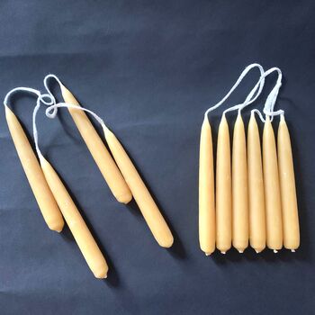 British Beeswax Candles, Small Chime Candles, 3 of 5