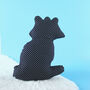 Raccoon Children's Nursery Cushion, thumbnail 4 of 7