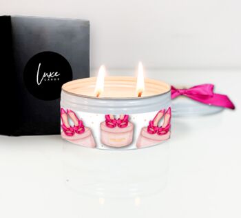 Scented Pink Heels Handmade Personalised Luxury Valentines Gift, 10 of 12