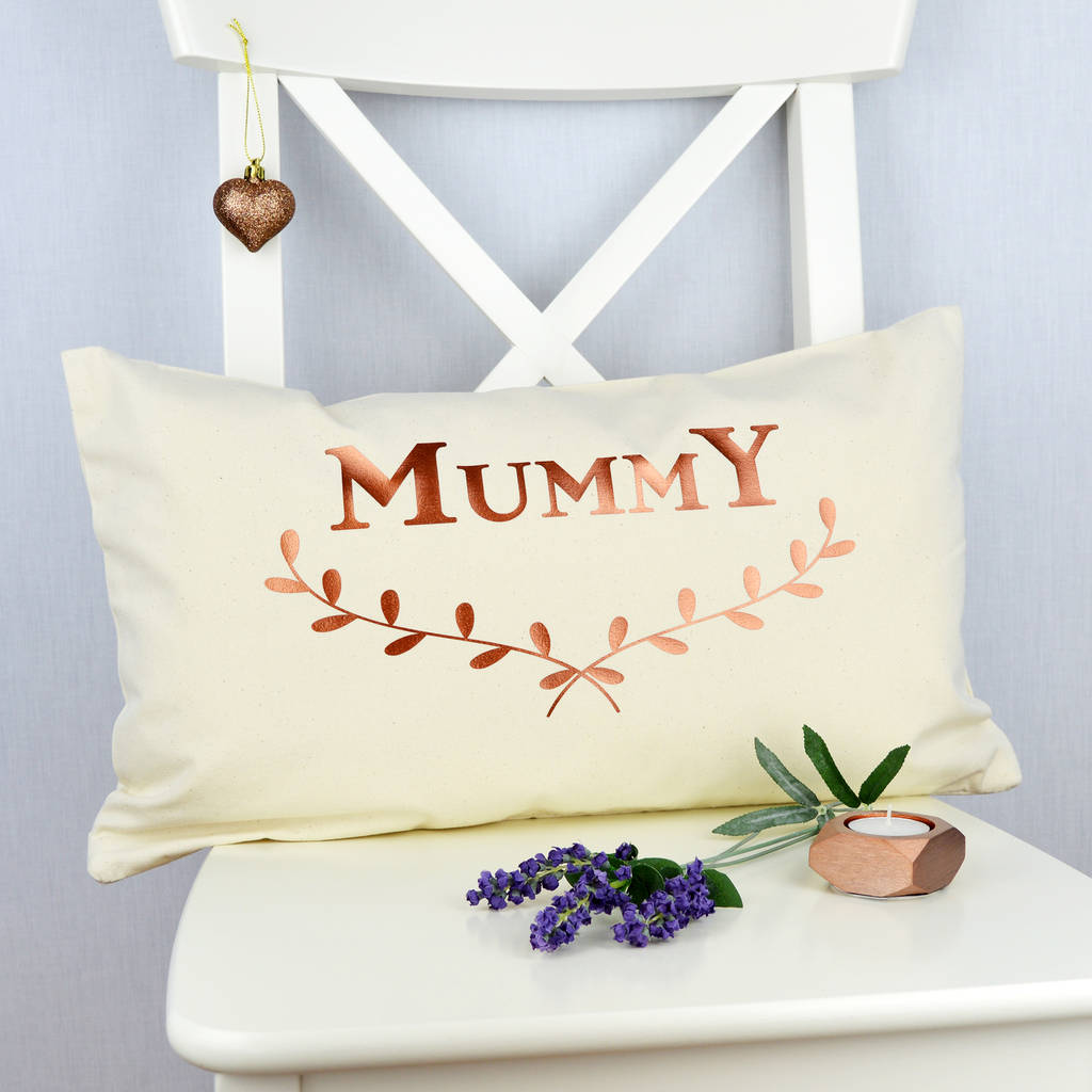 personalised cushion