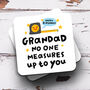 Personalised Birthday Mug 'Grandad No One Measures Up', thumbnail 3 of 3