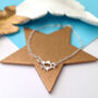Personalised Initial Sterling Silver Magic Star Bracelet, thumbnail 3 of 12