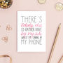 Modern Romance Valentine's Day Card, thumbnail 2 of 2
