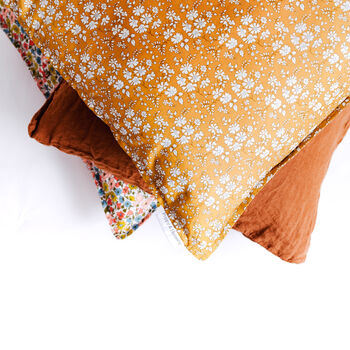 Pillowcase Made With Liberty Fabric 'Capel', 6 of 12