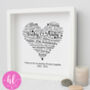 Personalised 20th Anniversary Gift For Wife Or Husband, thumbnail 1 of 10