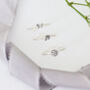 Spring Hand Stamped Stacking Ring, thumbnail 1 of 5