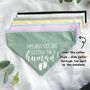Pregnancy Announcement Dog Bandana Black/White, thumbnail 8 of 8