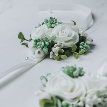 Wedding Flower Accessory In Lime, 12 of 12