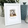 Personalised Memory Photo With Words Print, thumbnail 1 of 8