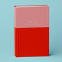 Hardback Notebook Personalised Name Colour Block Design, thumbnail 4 of 7