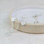 Sterling Silver Circle Charm Bracelet, thumbnail 3 of 5