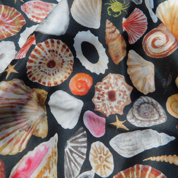 Mollusca Sea Shell Print Silk Scarf, 4 of 6