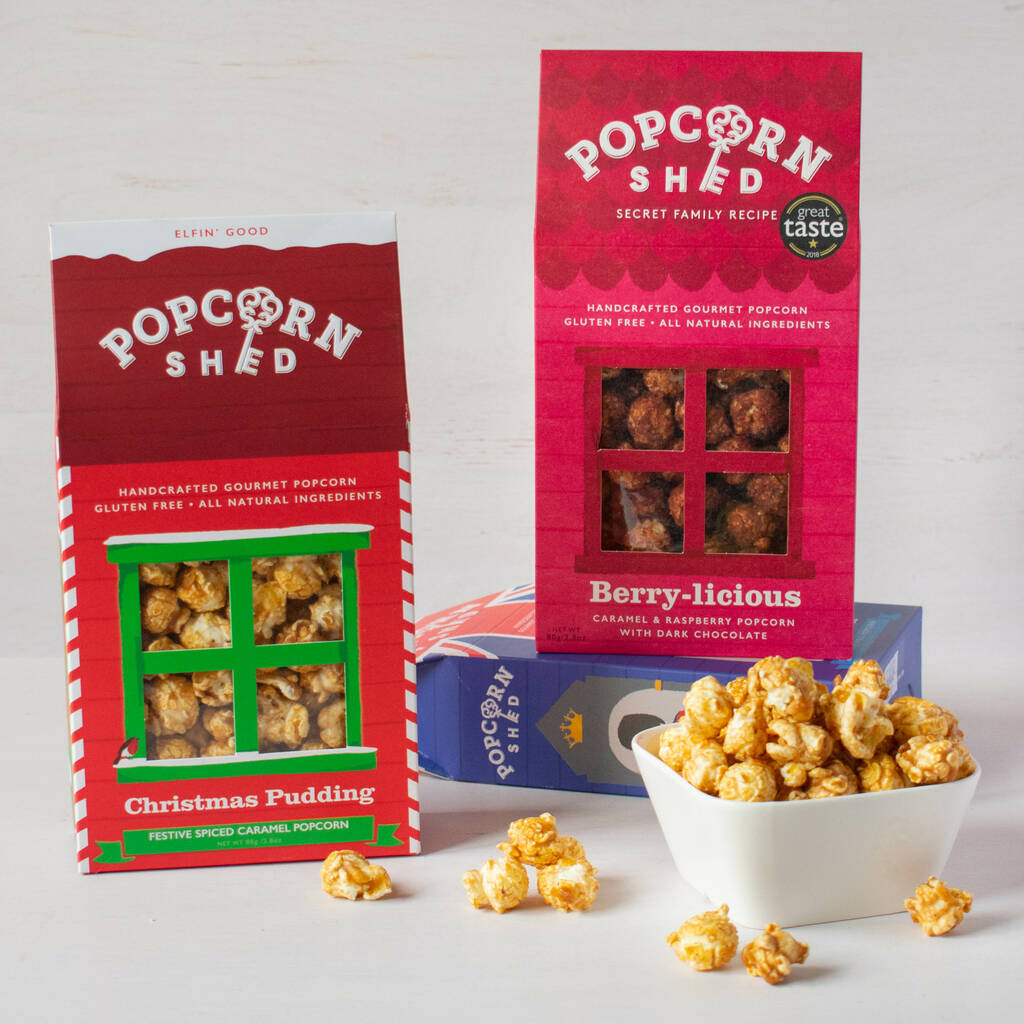 Gourmet Popcorn Fruit Flavour Selection By Popcorn Shed