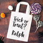 Personalised Trick Or Treat? Bag, thumbnail 1 of 2