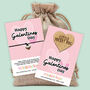 Happy Galentine’s Day Wish Bracelet And Pocket Hug Gift Set, thumbnail 1 of 5