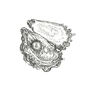 Personalised Open Oyster Pearl Typewriter Art Print, thumbnail 3 of 6