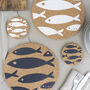 Cork Placemats And Coasters | Fish, thumbnail 1 of 12