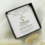 Personalised Keepsake Cross Necklace And Gift Box, thumbnail 3 of 5