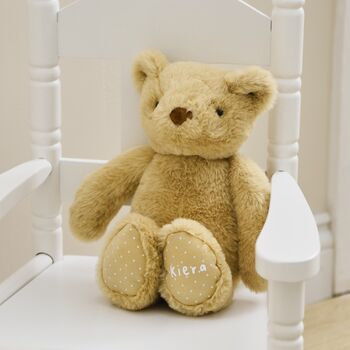 Personalised Classic Teddy Bear Plush Toy, 3 of 5