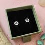 Seaside Themed Silver Stud Earrings Various Designs, thumbnail 7 of 7