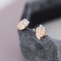 Sterling Silver Strawberry Stud Earrings, thumbnail 3 of 12